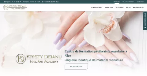 Site vitrine Drupal 9 pour formatrice indépendante